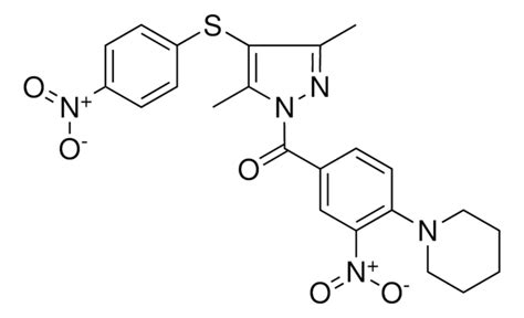 Dimethyl Nitrophenyl Sulfanyl H Pyrazol Yl