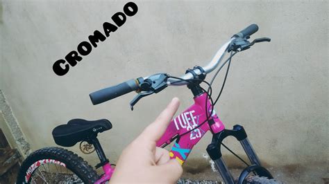 Coloquei um novo guidão na minha bike YouTube