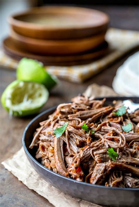 Mexican Shredded Beef I Heart Eating