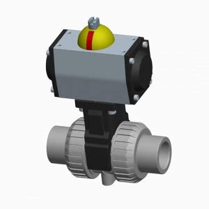 Ball Valve Cpvc Male Solvent Socket Pneumatic Actuator Cepex Extreme