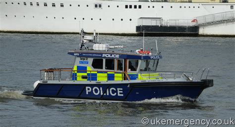 Metropolitan Police Service Targa 32 Sir Robert Peel Iii Fleet Numb