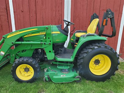 John Deere 3120 Compact Tractor Loader And Mower Regreen Equipment