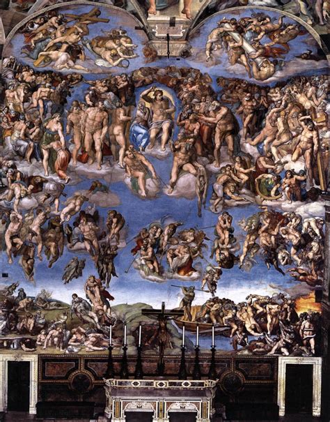 Michelangelo Last Judgement Christ