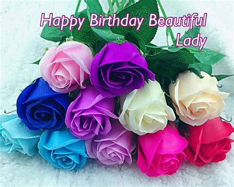 Happy Birthday To A Beautiful Lady Quotes Shortquotes Cc