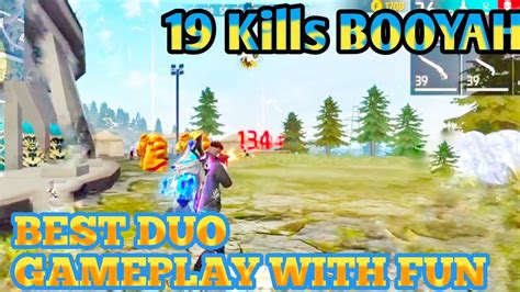 Best Duo Gameplay With Fun Grandmaster Pro Lobby 19 Kills Booyah