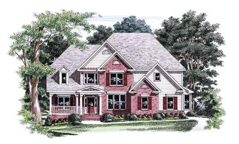 Colonial Style House Plan 4 Beds 35 Baths 2843 Sqft Plan 927 558