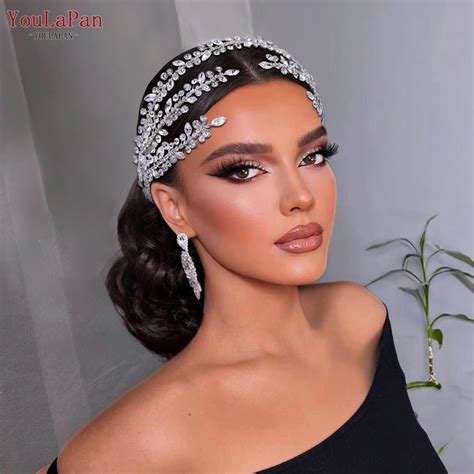 Youlapan Fashion Woman Headband Rhinestone Bridal Headpiece Wedding