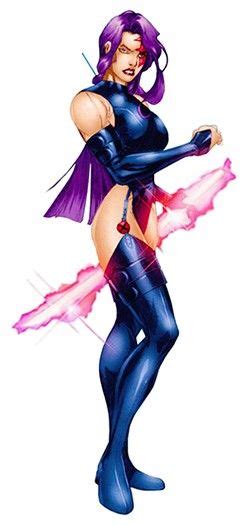 Pin Di Bradly Kearse Su Psylocke Marvel