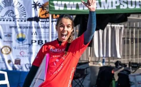 María Martín Granizo se proclama campeona del mundo de surf adaptado