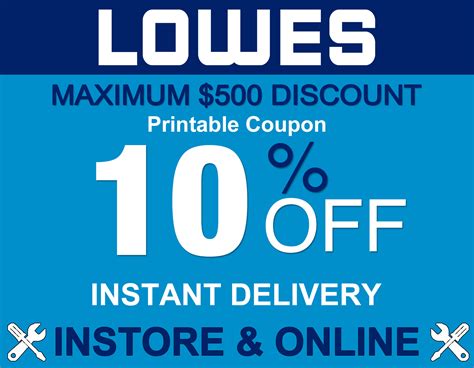 Lowes Coupon Printable