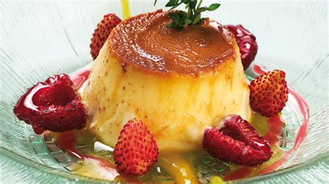 Recetas Delicioso flan de queso Idiazábal