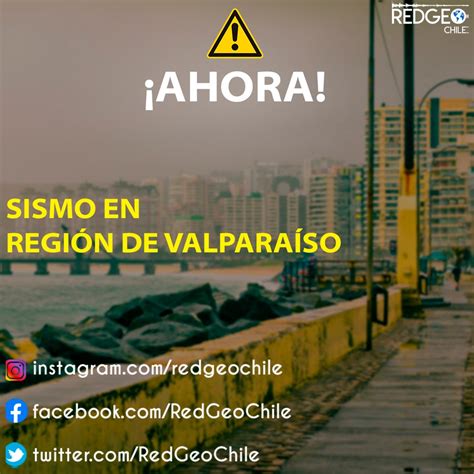 Red Geocientífica De Chile On Twitter Ahora ⚠️🟢 Sismo Leve Se Percibe