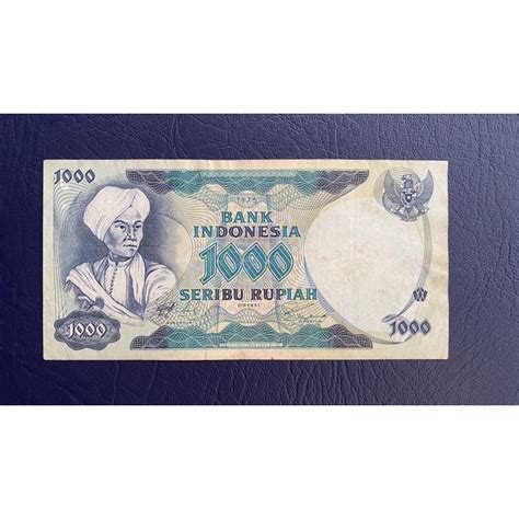 Jual UANG KUNO 1000 Rupiah Diponegoro 1975 Shopee Indonesia