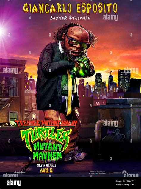 Teenage Mutant Ninja Turtles Mutant Mayhem Us Character Poster