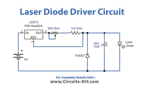 laser diode circuit diagram - Circuit Diagram