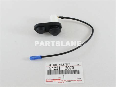 84231 12070 Toyota OEM Genuine SWITCH ASSY COURTESY LAMP FOR FRONT