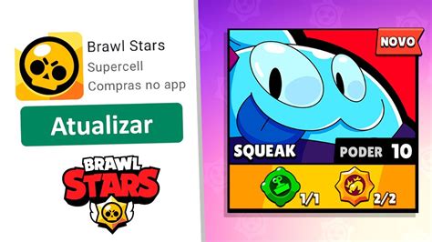 Corre Saiu A Nova AtualizaÇÃo E Joguei Com O Squeak Novo Brawler Do