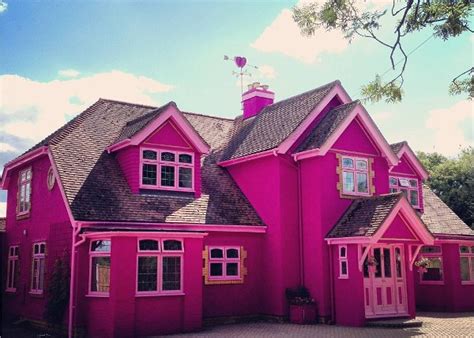 Gambar Rumah Warna Pink Terbaru Info Gambar