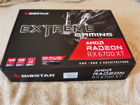 Видеокарта Biostar Radeon Rx 6700 Xt Extreme Gaming 12g Va67t6tml9 — купить в интернет магазине