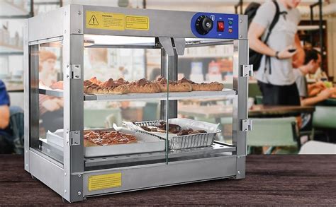 Amazon Wechef Pizza Warmer Countertop Display Case Tier