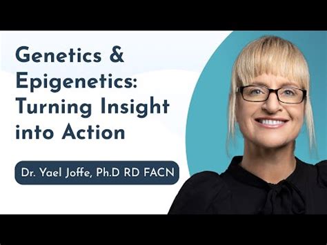 Live Class Genetics Epigenetics Turning Insight Into Action YouTube