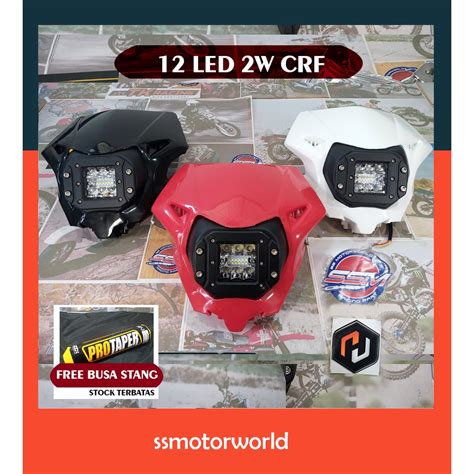 Jual Headlamp Crf Led Hrv Kedok Lampu Crf Led Hrv Batok