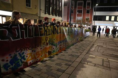 Liveticker Zum Nachlesen Demo Gegen Rechts In Kulmbach Kulmbach