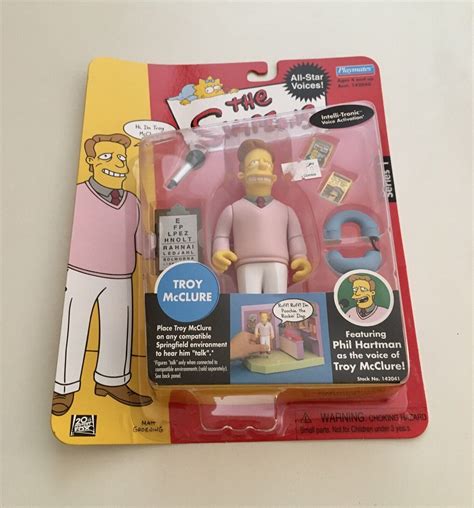 Mavin Playmates The Simpsons World Of Springfield Troy Mcclure Sealed