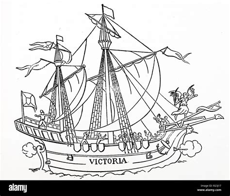 Magellan victoria ship hi-res stock photography and images - Alamy