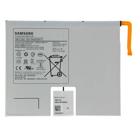 Zmc Original Samsung Galaxy Tab S7 11 T870 T875 Handy Akku Akku Batterie Battery Eb Bt875aby