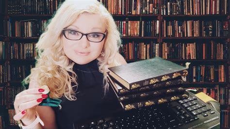 LIBRARY ASMR Librarian Roleplay Soft Spoken Page Turning Stamping