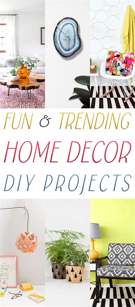 10 Fun and Trending Home Decor DIY Projects - The Cottage Market