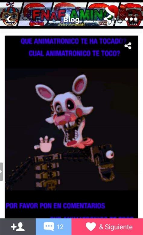 Que Animatronico Te Toco Fnaf Amino Espa Ol Amino