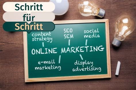 Online Marketing für Anfänger Wie du Schritt für Schritt online