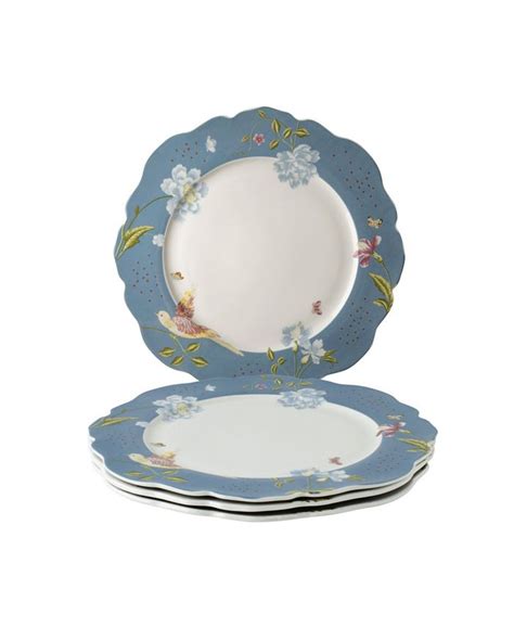 Laura Ashley Heritage Collectables Seaspray Uni Irregular Plates In