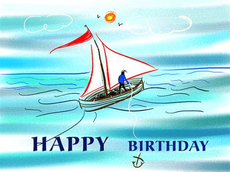 Happy Birthday Sailor Free Birthday For Him Ecards Greeting Cards