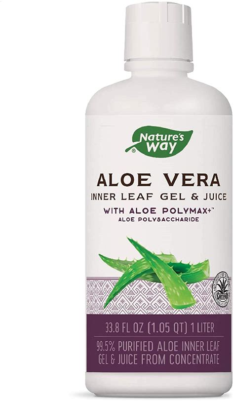 Nature S Way Aloe Vera Gel And Juice 1 Liter Fresh Health Nutritions