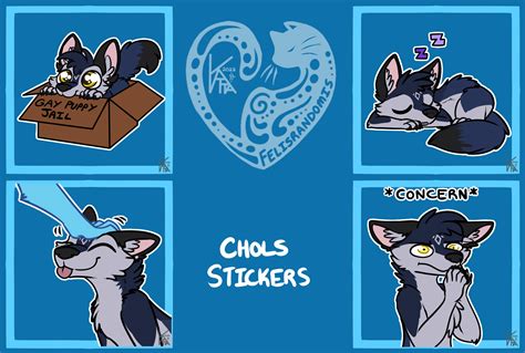 Chols Stickers By Felisrandomis On Itaku