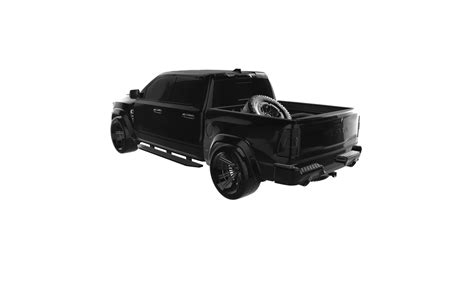 Archivo Stl Dodge Ram Trx Custom・modelo Para Descargar E Imprimir En 3d・cults