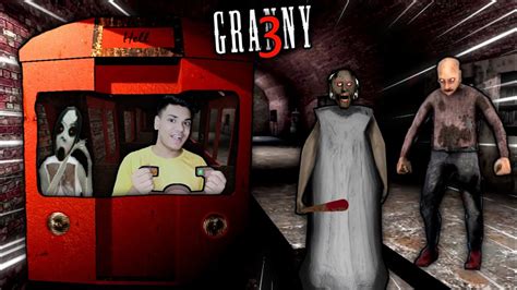 Granny Grandpa Ki Train Granny 3 Train Escape Stubbyboy YouTube