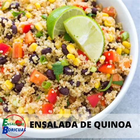 → Receta《ensalada De Quinoa De Puerto Rico》※ ↑↑ 【2023】