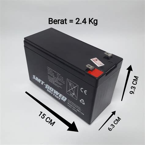 Jual PUSAT BATTERY SMT 12V 9AH MOBIL MAINAN AKI ANAK RE CHARGE ACCU 12