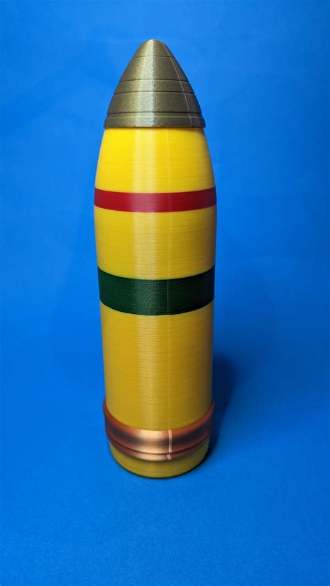 3d Printed Replica 18 Pounder Shell — Abels 3d Design Custom 3d