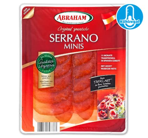 ABRAHAM Serrano Minis von Penny Markt für 1 99 ansehen