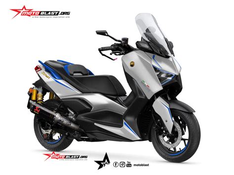 First Modifikasi Inspirasi Yamaha New Xmax Connected 2023 MOTOBLAST