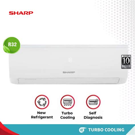 Sharp Ac Wall Mounted Split Standard Pk Ah A Ucyn