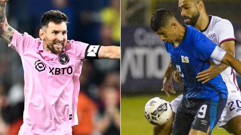 ¿a Qué Hora Juegan Y Qué Canal Televisa Inter Miami Vs El Salvador Hoy