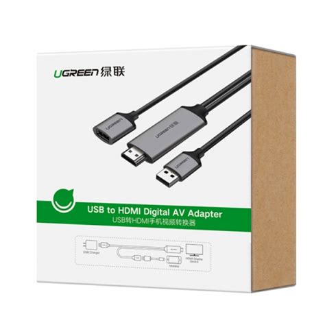 Ugreen Usb To Hdmi Digital Av Adapter 50291 Powerhousepc