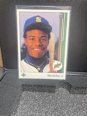 Upper Deck Ken Griffey Jr Star Rookie Mlb Hof Mvp Seattle