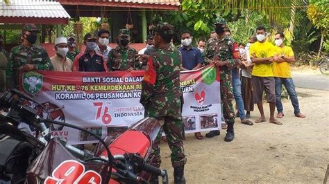 Koramil Peusangan Bersihkan Balai Pengajian Serambinews